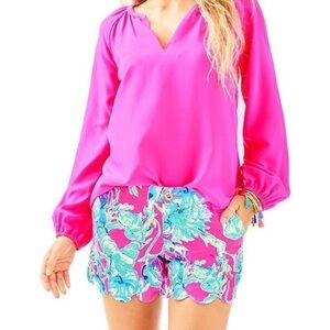 Lilly Pulitzer 5 Inch Buttercup Stretch Twill Short